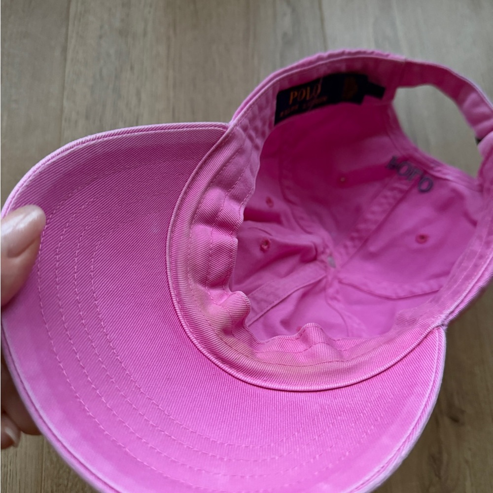 Polo Ralph Lauren Pink Baseball Cap - Picture 8 of 12